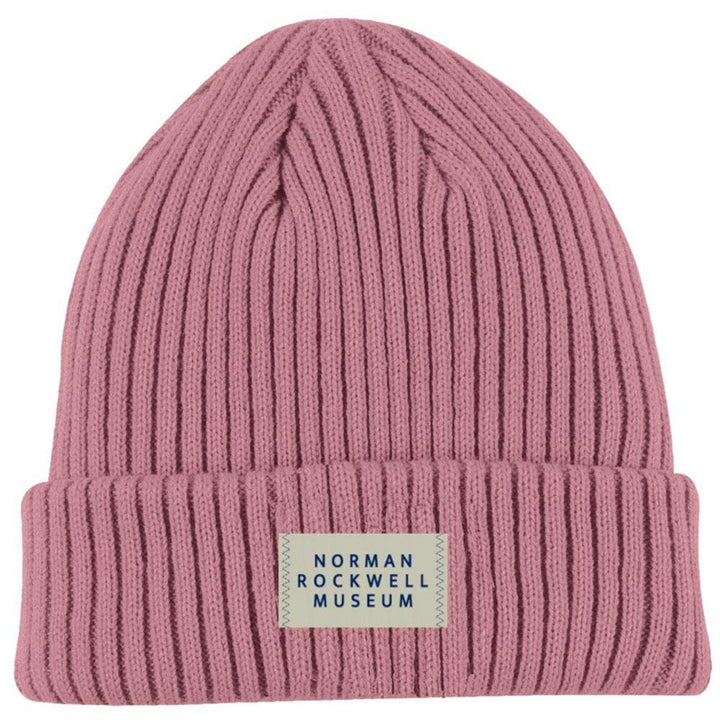 Rib Knit Museum Logo Beanie