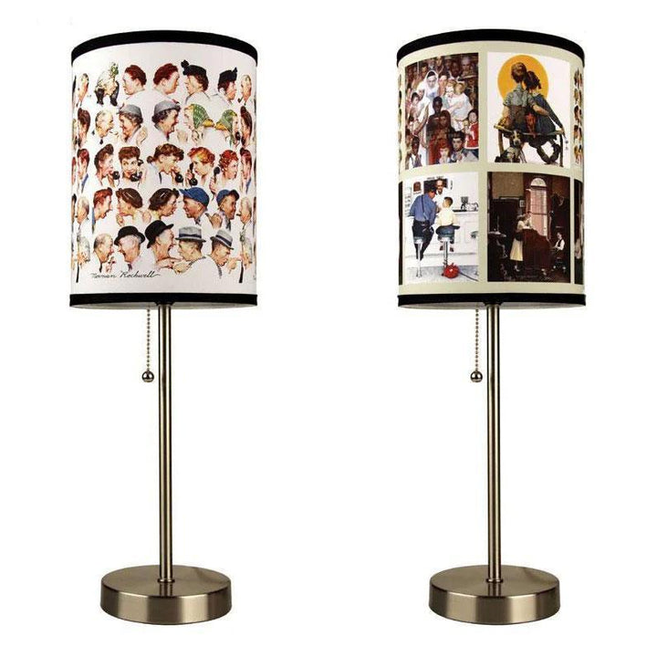 Norman Rockwell Table Lamp