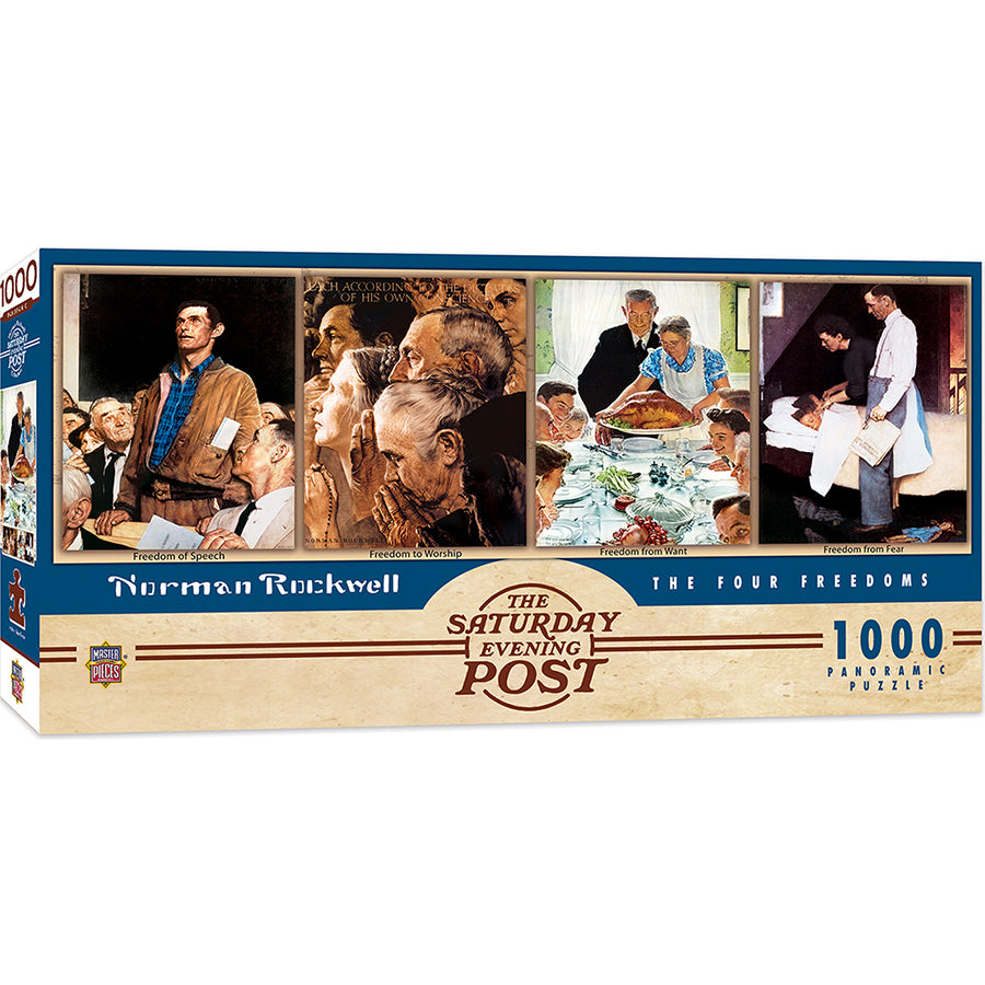 Four Freedoms 1000 Piece Puzzle