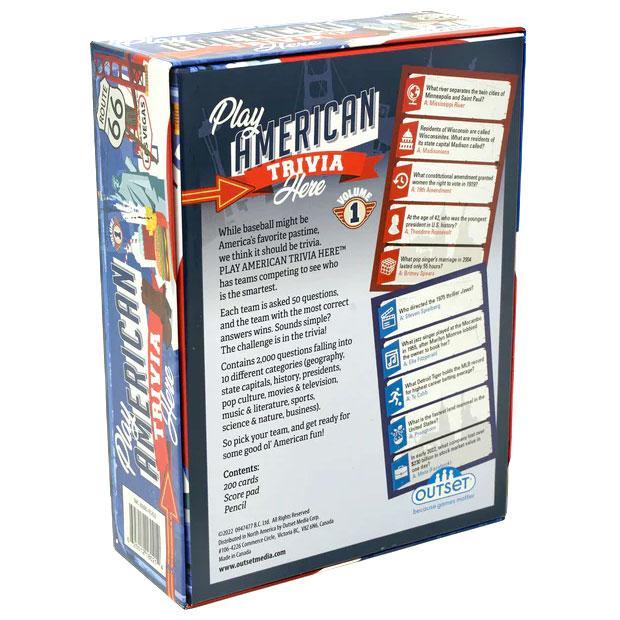 Play American Trivia Here Card Game - The Ultimate Challenge