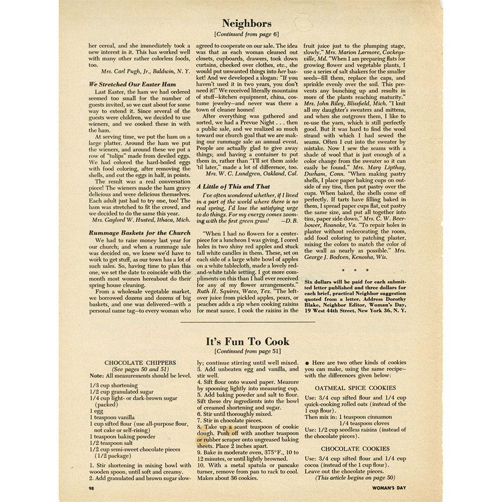 Enjoyment Signed Tear Sheet