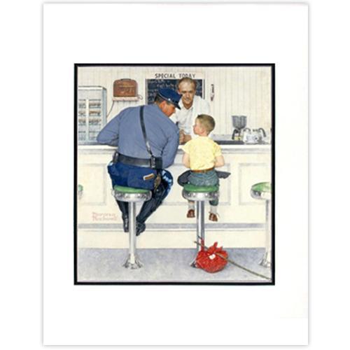 The Runaway - Matted Offset Print - 14x18