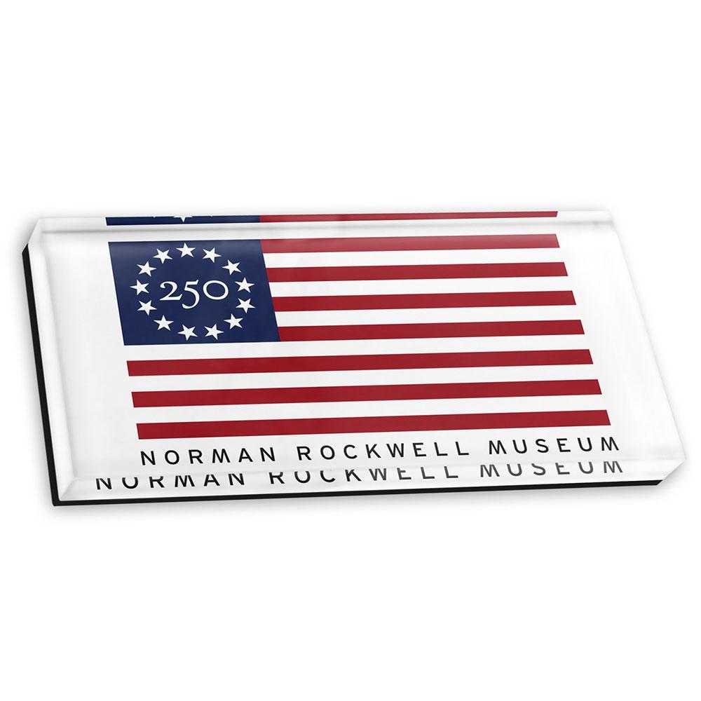 America 250 Museum Logo Acrylic Magnet