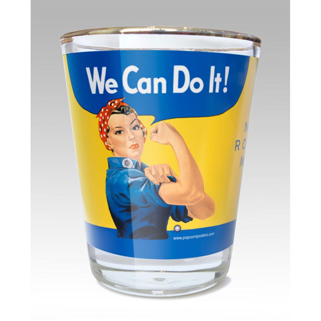 We Can Do It! 1 Oz. Glass