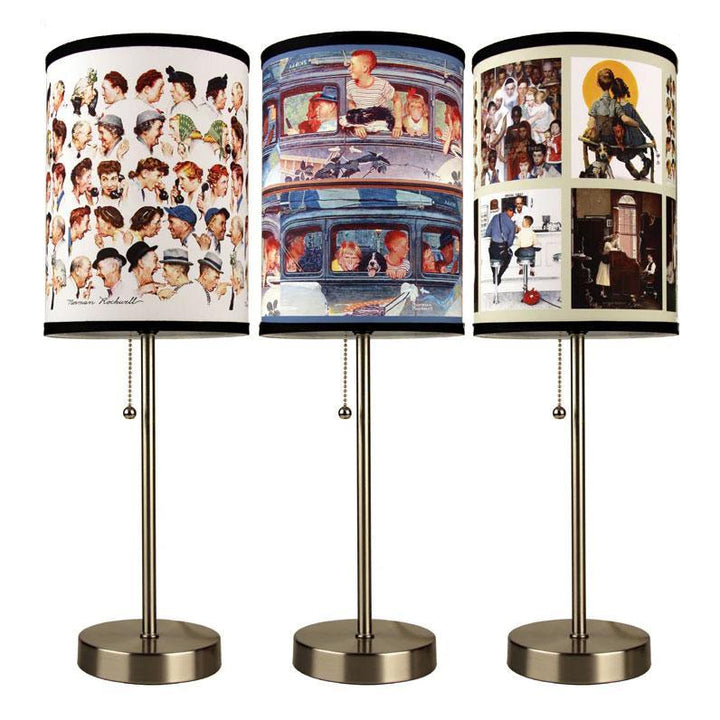 Norman Rockwell Table Lamp