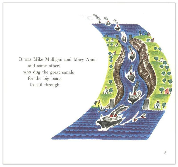 Mike Mulligan and His Steam Shovel - Hardcover
