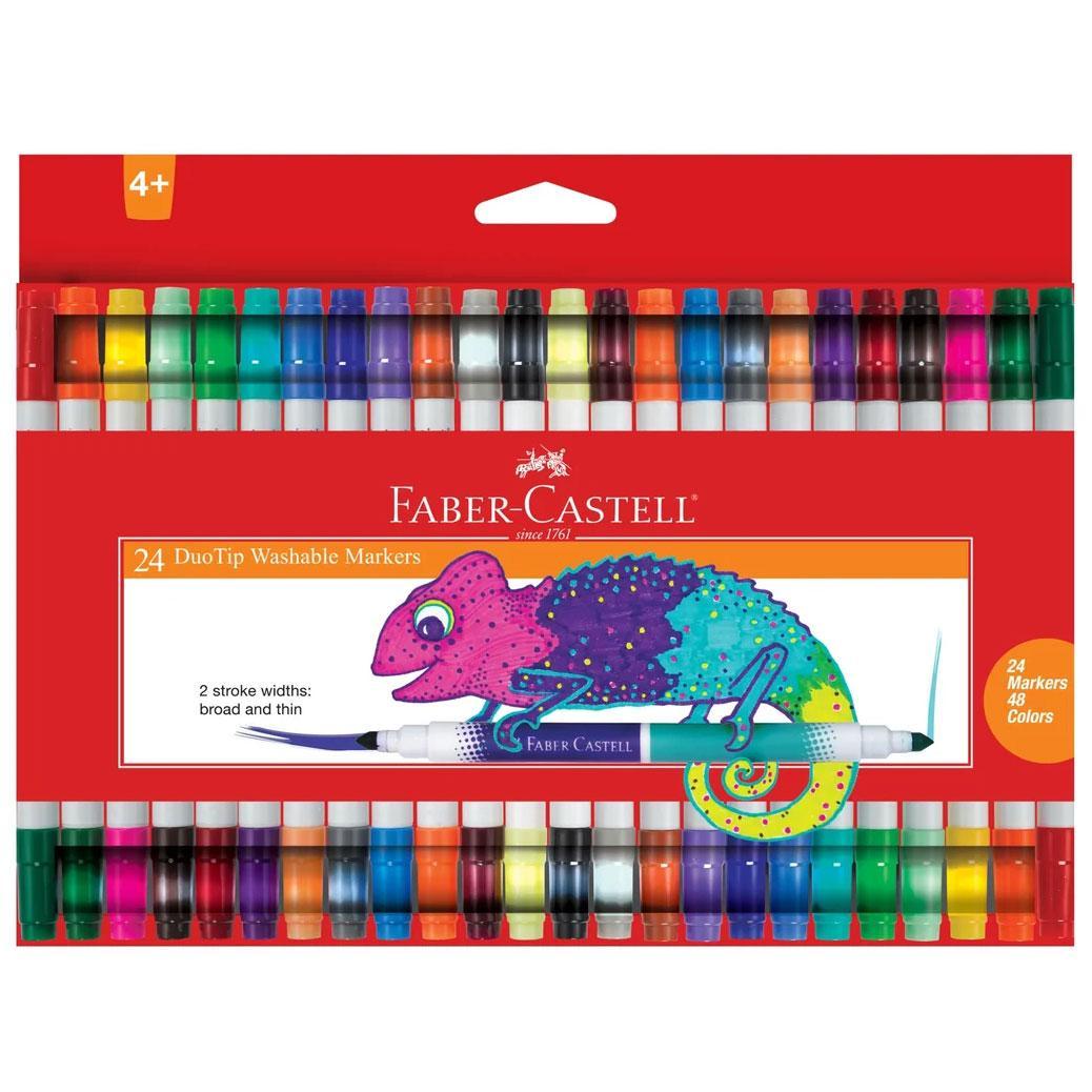 24 Duo Tip Washable Markers
