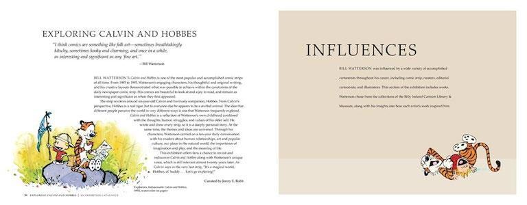Exploring Calvin and Hobbes an Exhibition Catalogue