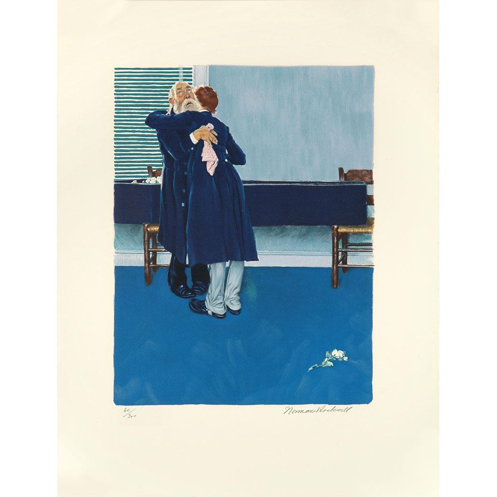 The Adventures of Huckleberry Finn: King & Duke Crying Signed Print