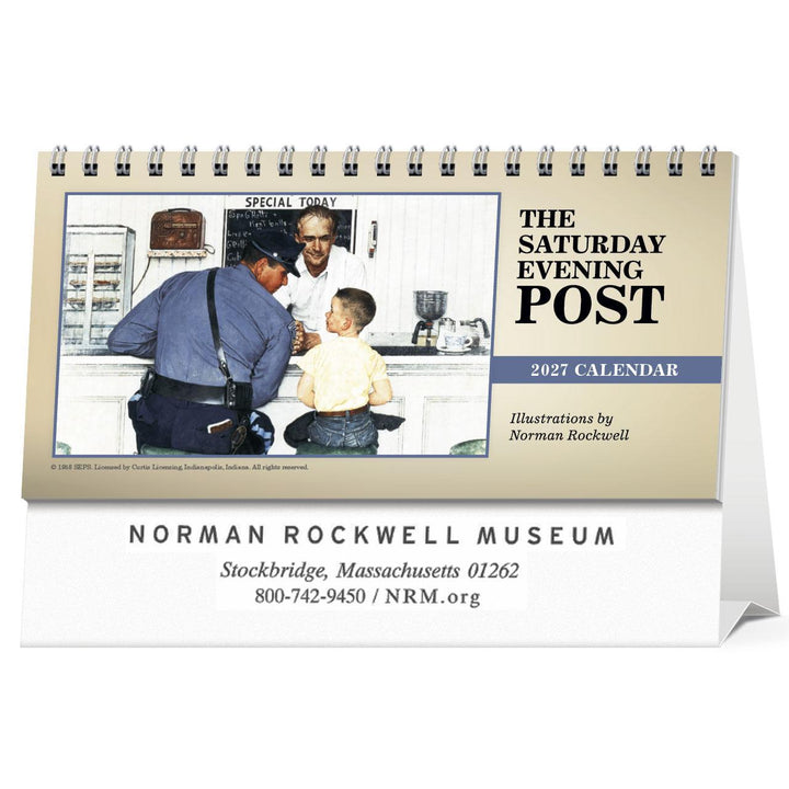 Norman Rockwell 2027 Desk Calendar