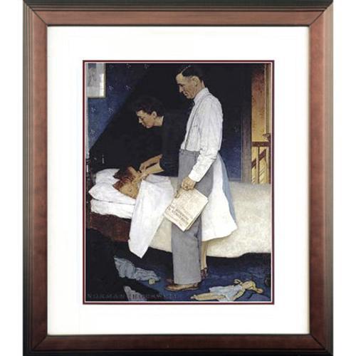 Freedom from Fear 19 x 22 Framed Offset Print