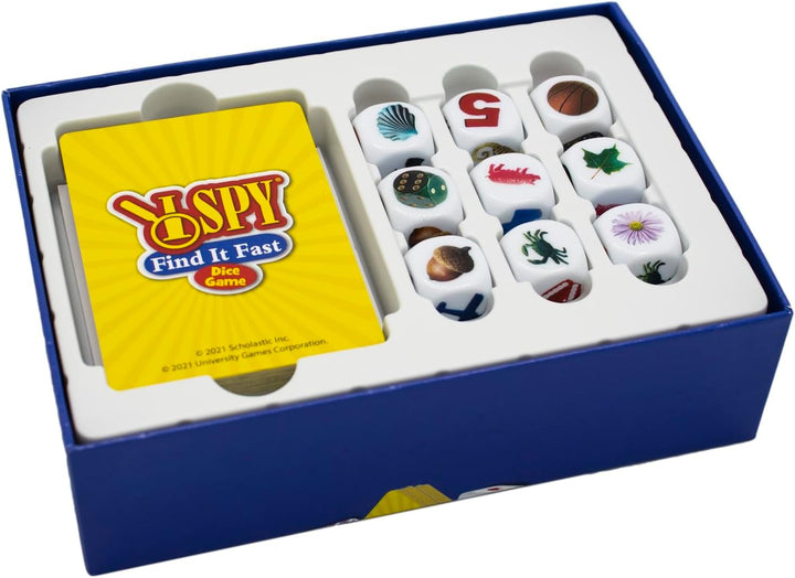 I Spy Find It Fast Dice Game