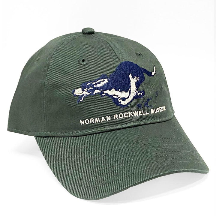 Baseball Cap Running Dog
