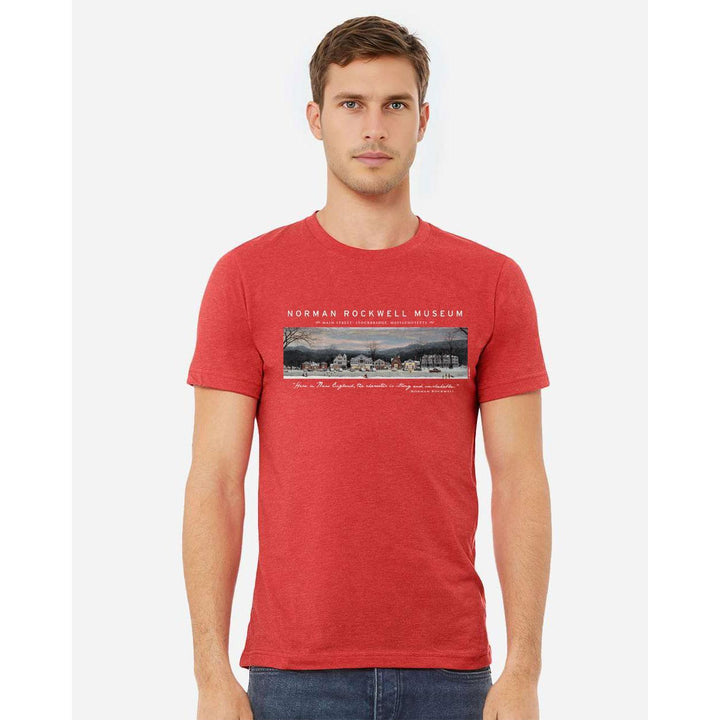 Stockbridge Main Street at Christmas T-Shirt