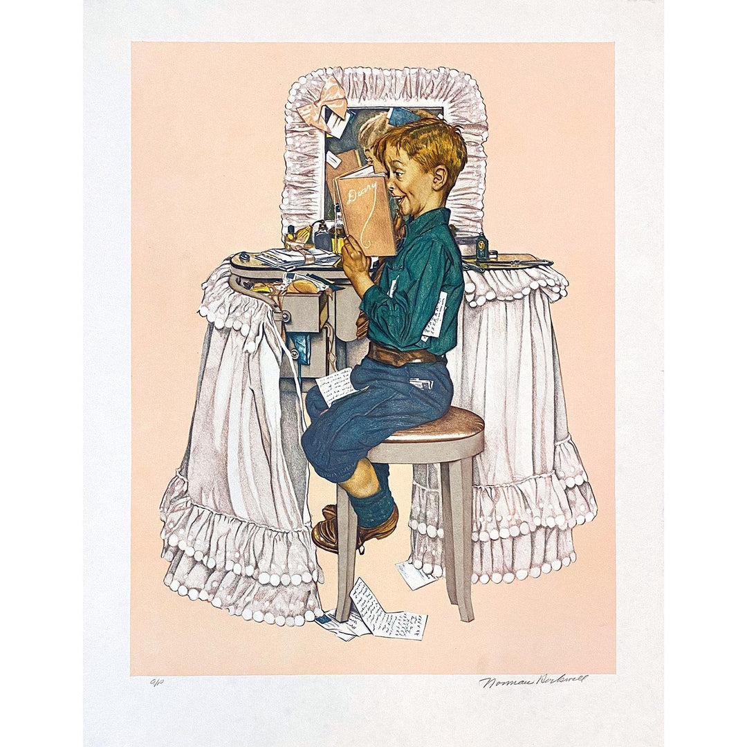 Secrets (Sister's Diary) Signed Print