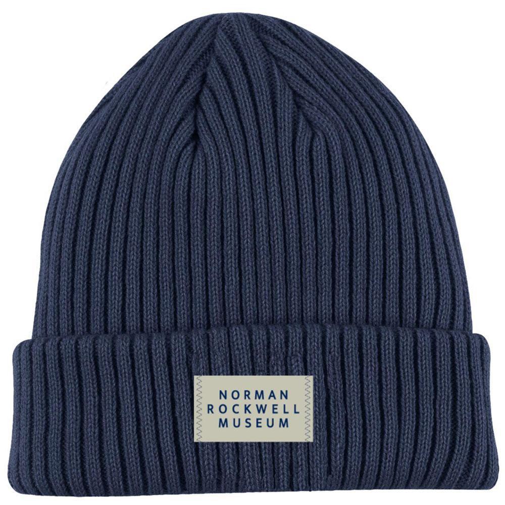Rib Knit Museum Logo Beanie