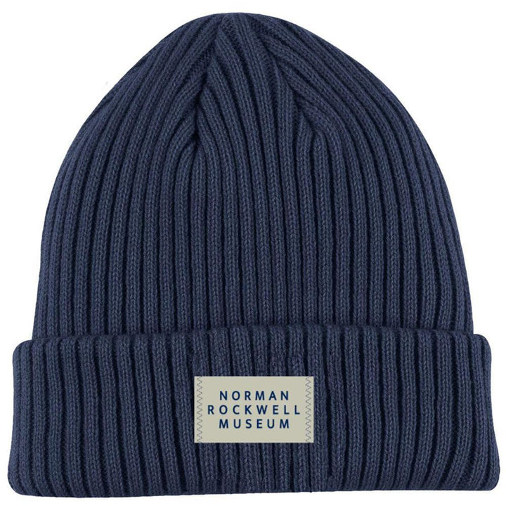 Rib Knit Museum Logo Beanie