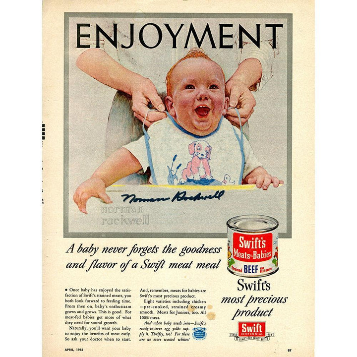 Enjoyment Signed Tear Sheet