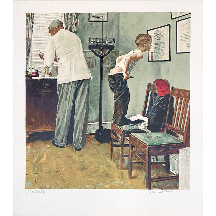 Before The Shot (Study) Signed Print