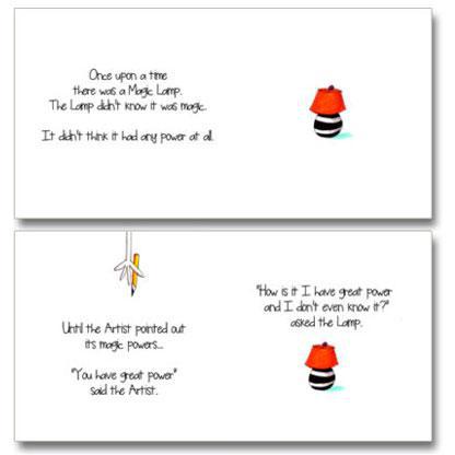 The Magic Lamp Hardcover