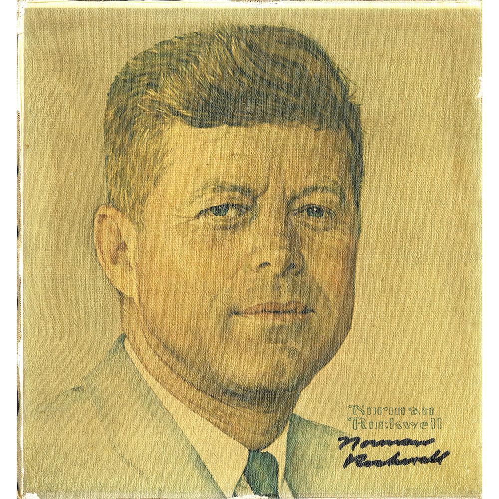 Portrait of John F. Kennedy Signed Print