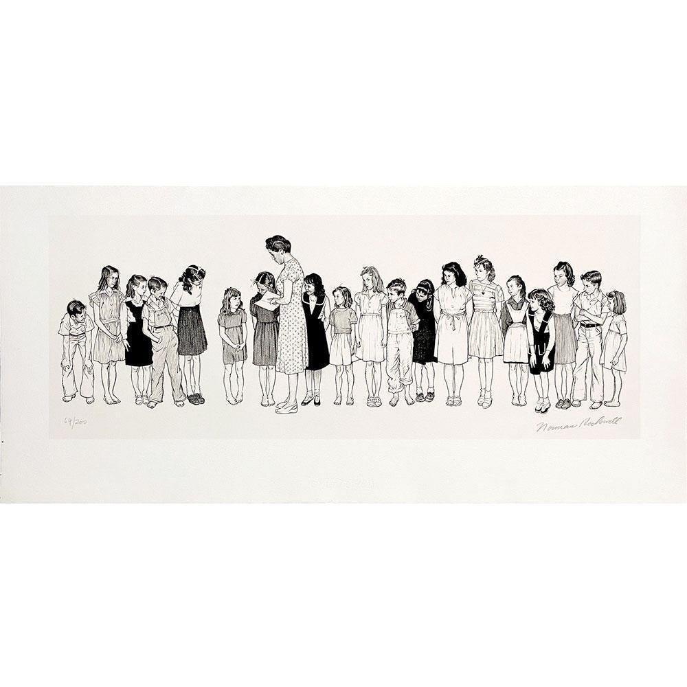 Spelling Bee Signed Lithograph