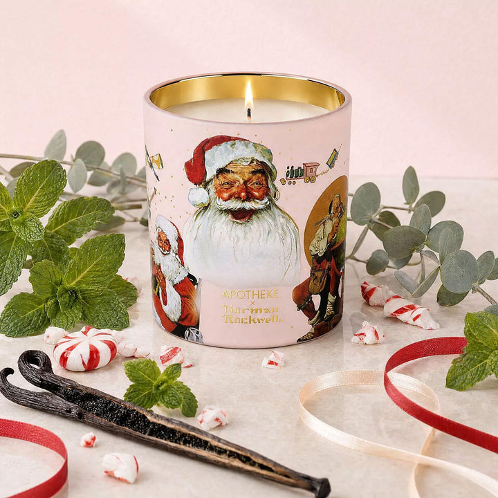 Norman Rockwell Classic Candle: Peppermint Taffy