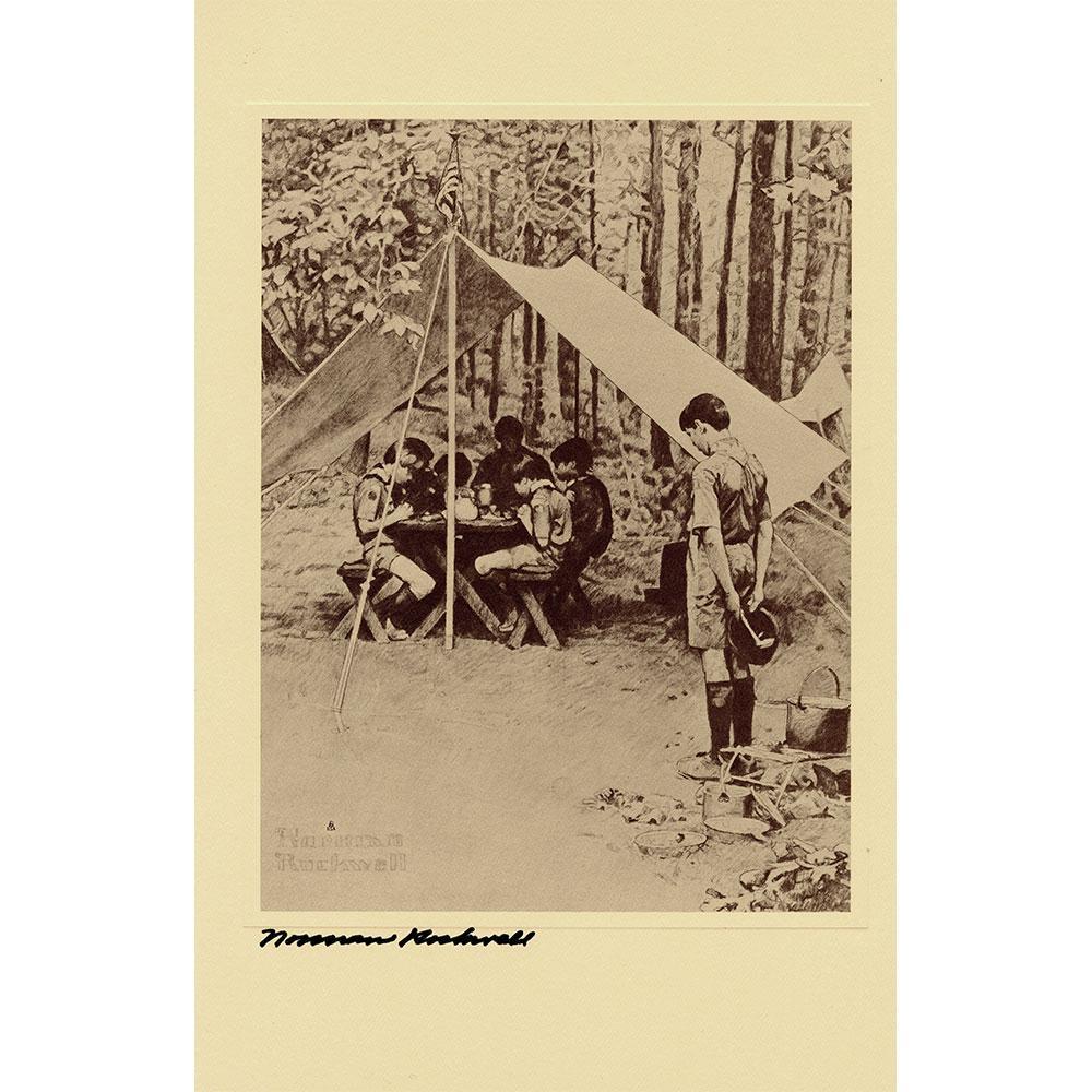 We Thank Thee O'Lord Signed Print