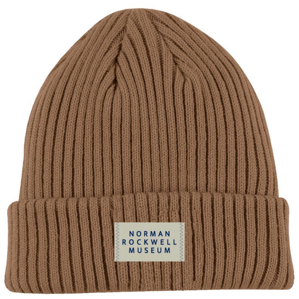 Rib Knit Museum Logo Beanie