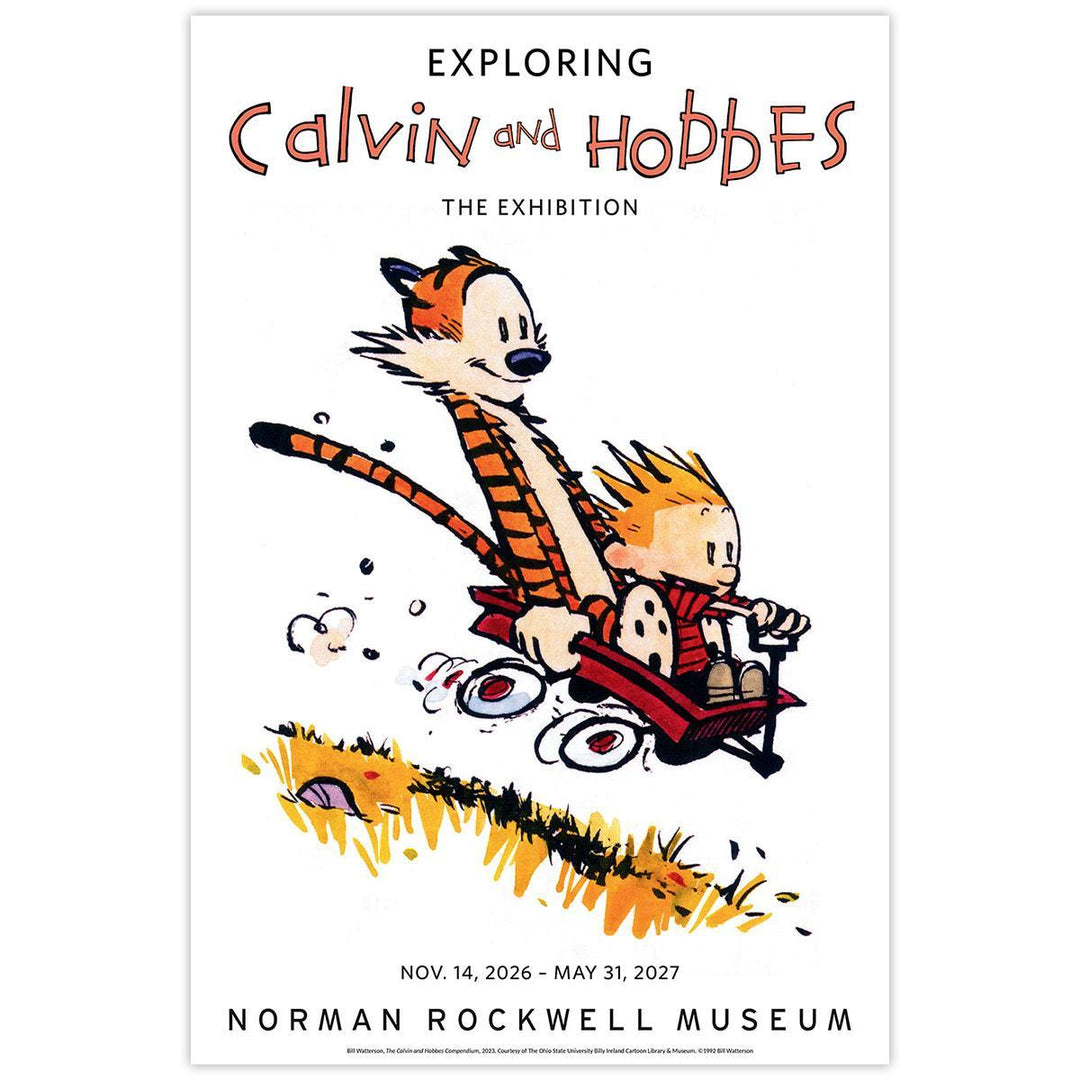 Calvin & Hobbes Exhibition Poster
