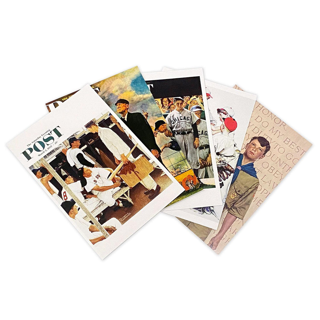 10 Sports and Scouts Postcards Pack