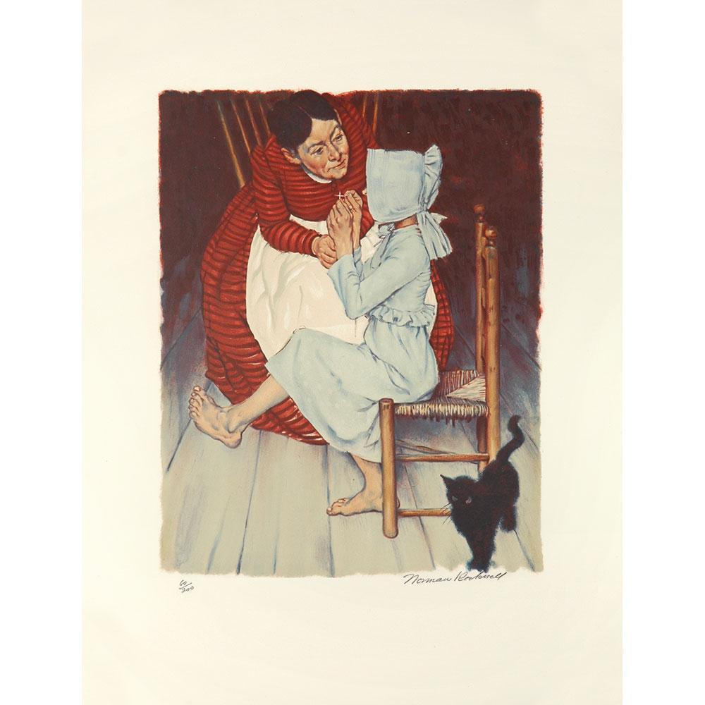 The Adventures of Huckleberry Finn: Threading the Needle Signed Lithograph