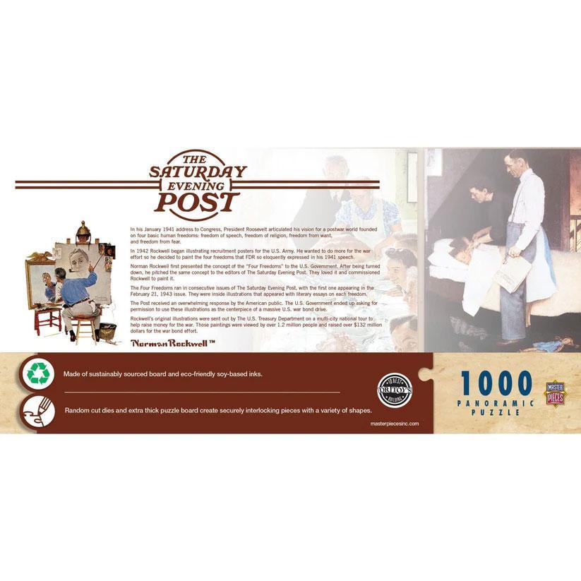 Four Freedoms 1000 Piece Puzzle
