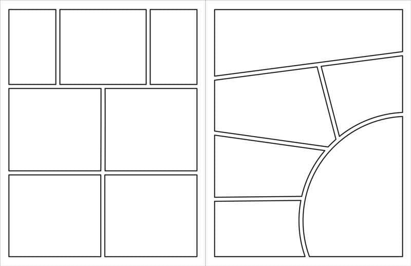 Blank Comic Book