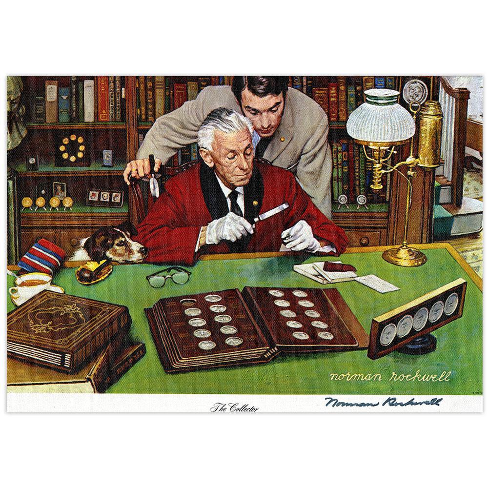 The Collector (14 x 19.5) Signed Print