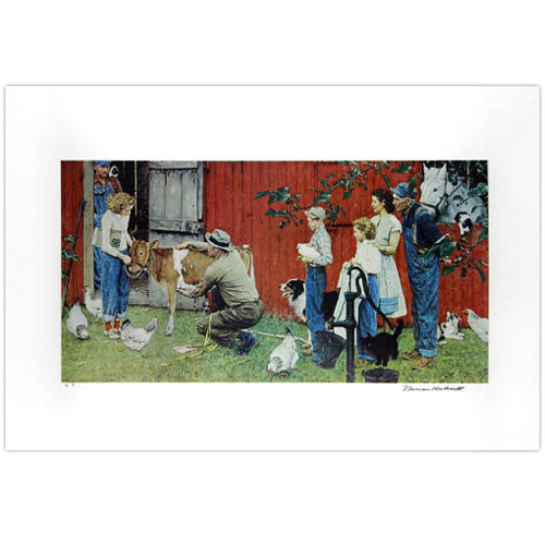 County Agricultural Agent Signed Print