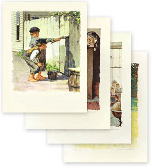 Tom Sawyer Portfolio of Eight Limited Edition Signed Prints