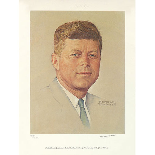 John F. Kennedy (Drew print) 20x15 Artist Proof