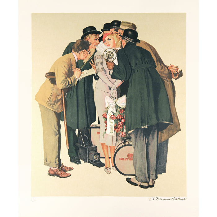 Norman Rockwell Encore Signed Limited Edition Print Portfolio from