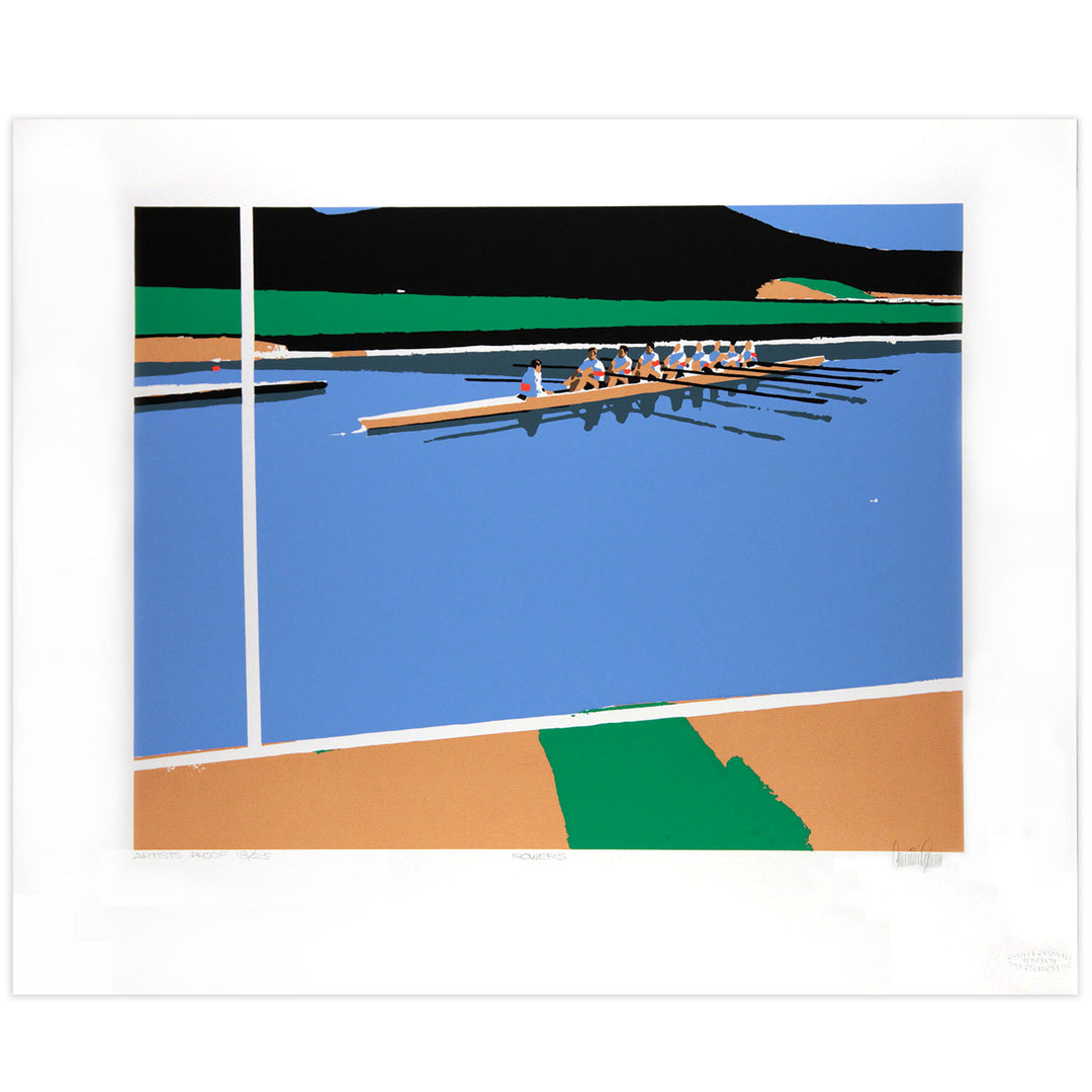 Robert Cunningham: Rowers Signed Artist Proof
