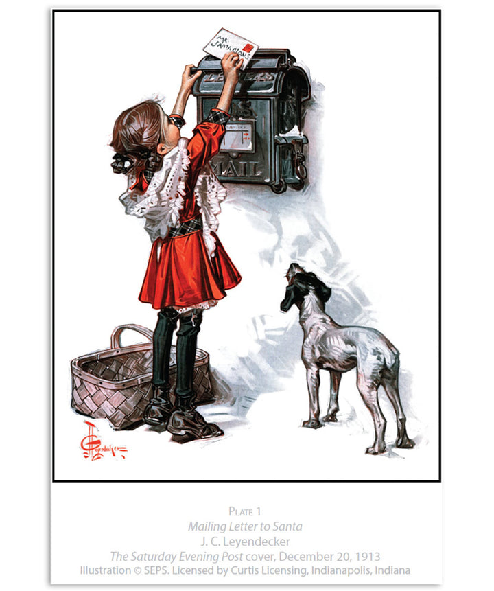 The Saturday Evening Post Christmas Treasury Coloring Book