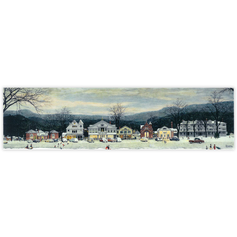 Stockbridge Main Street at Christmas Bookmark