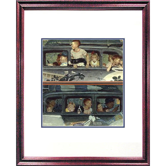 Going and Coming 12.5 x 15.5 Framed Offset Print