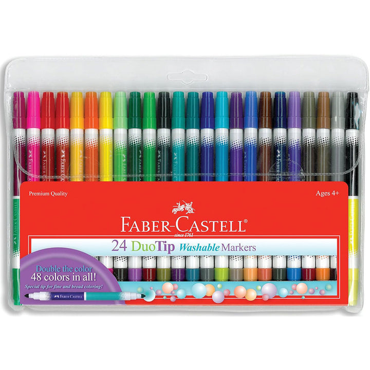 24 Duo Tip Washable Markers