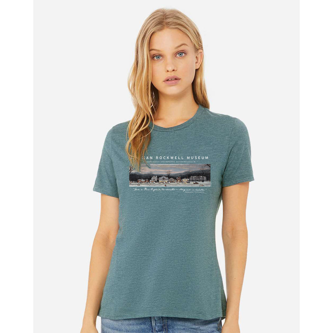 Norman Rockwell's Main Street Stockbridge T-Shirt