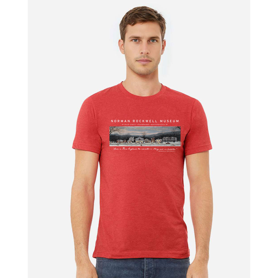 Norman Rockwell's Main Street Stockbridge T-Shirt