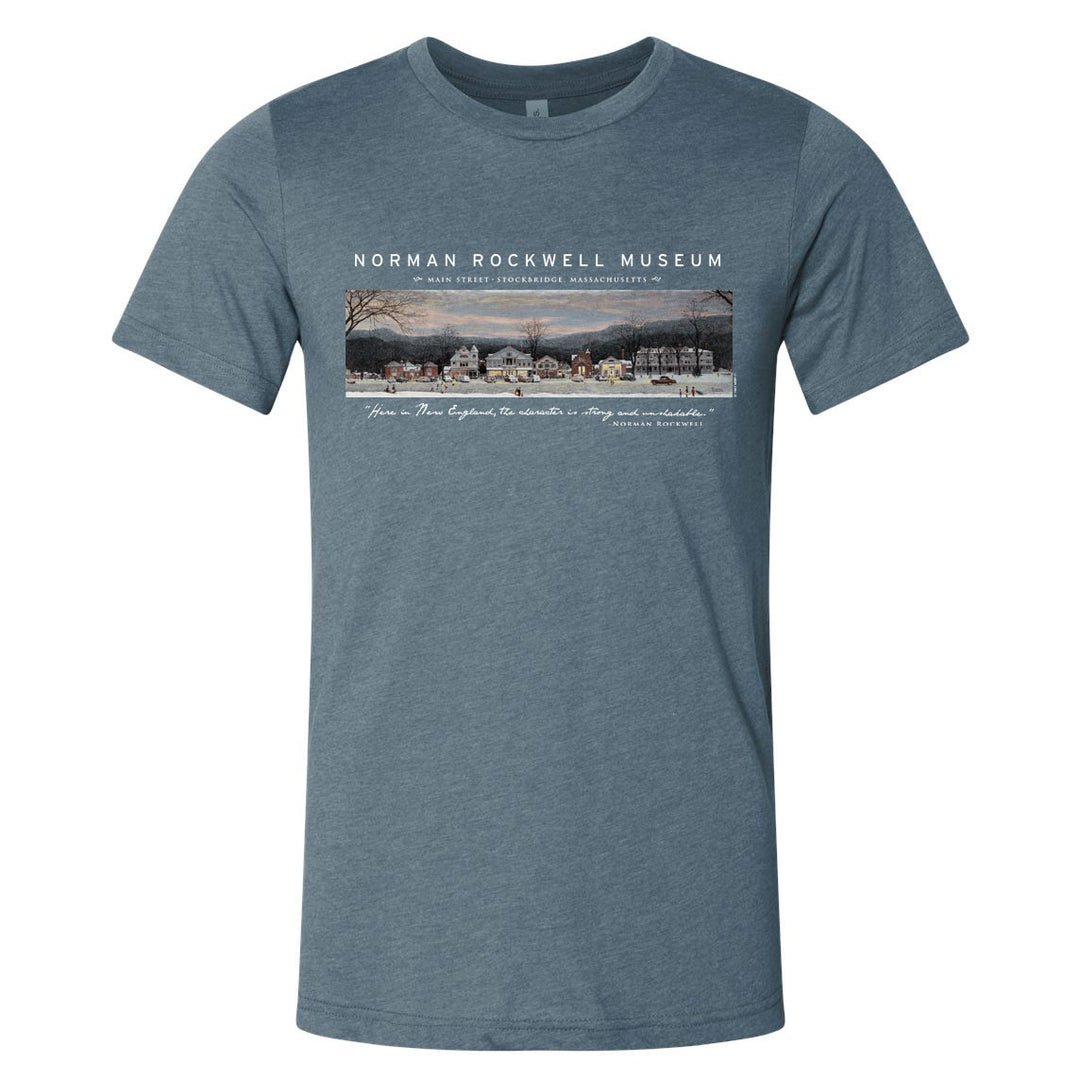 Norman Rockwell's Main Street Stockbridge T-Shirt