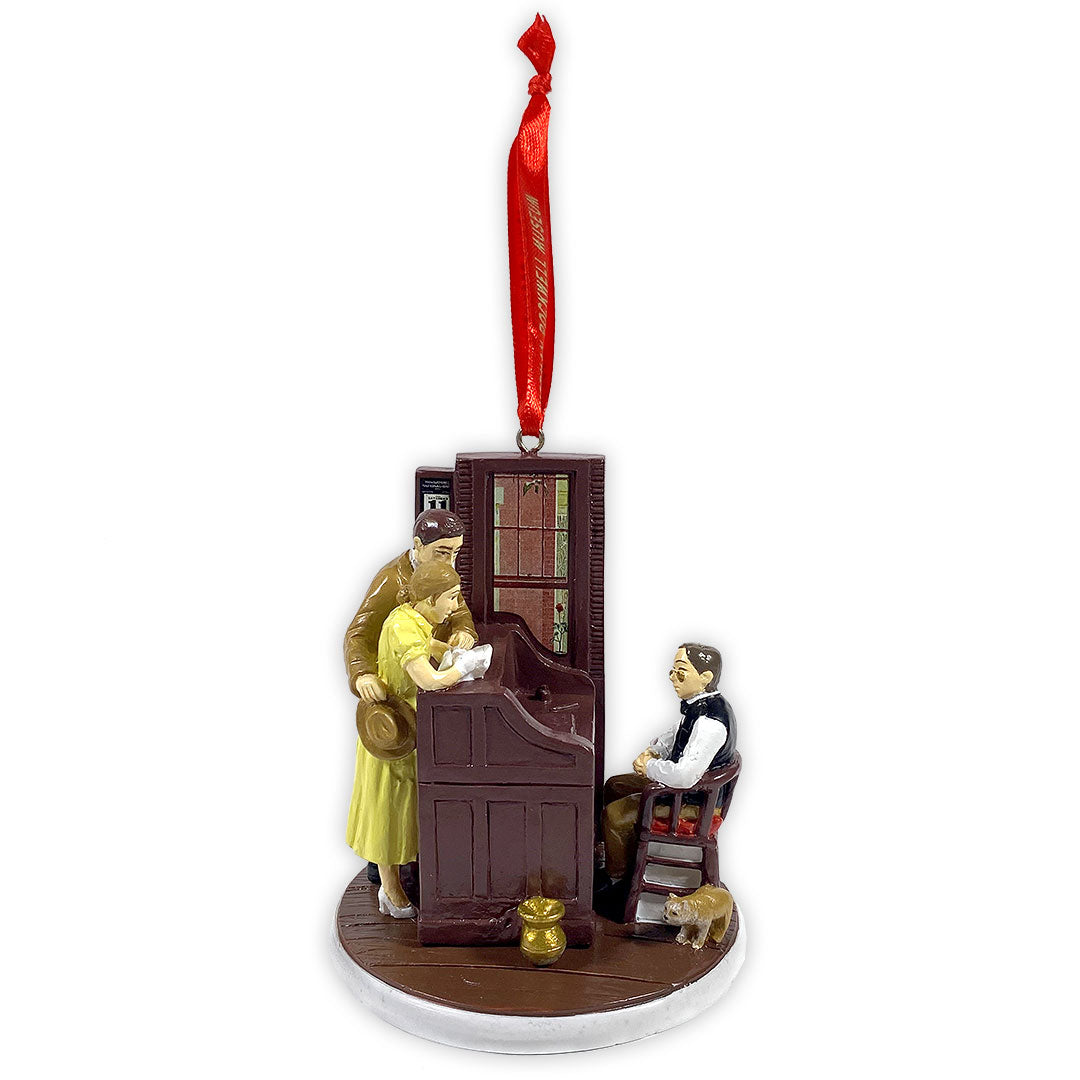 Marriage License Figurine Ornament