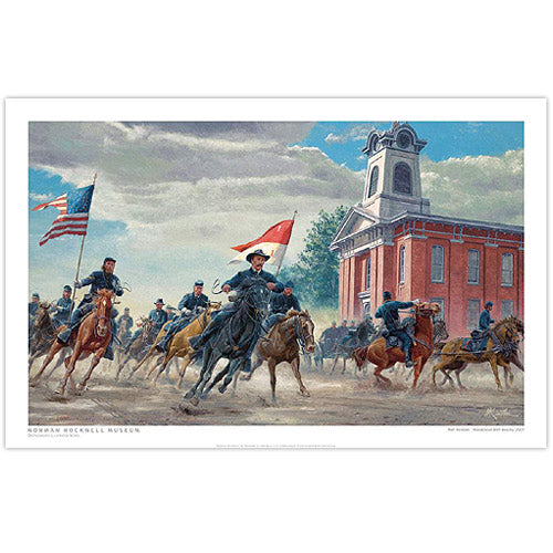 Mort Kunstler: Rendezvous with Destiny 22" Signed Print
