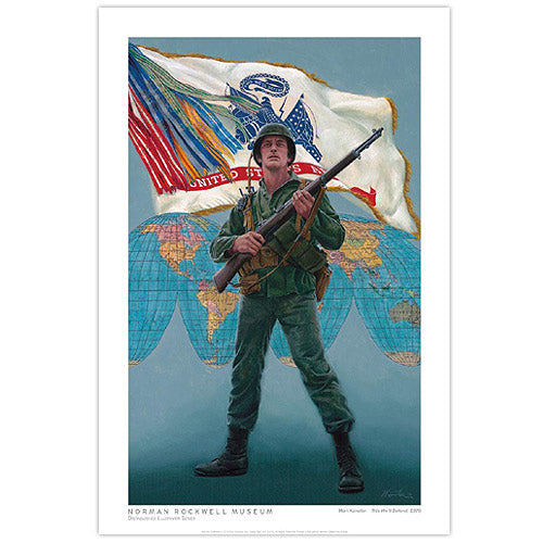 This We'll Defend by Mort Kunstler 16" Print